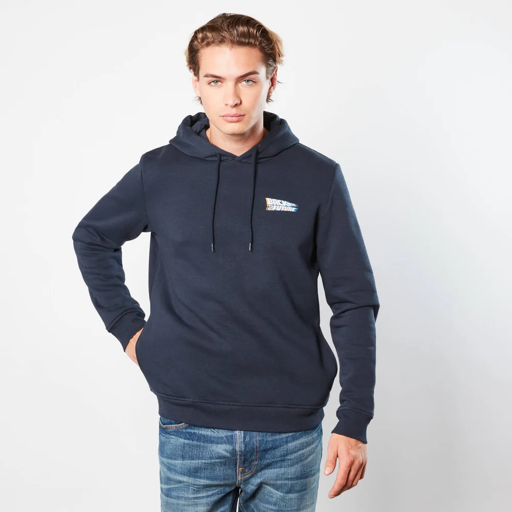 Zurück in die Zukunft CarStripes Hoodie - Navy Blau - S Bild 1
