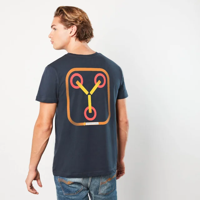 Zurück in die Zukunft Flux Capacitor Front Unisex T-Shirt - Navy Blau