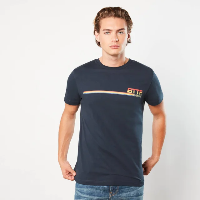 Zurück in die Zukunft Flux Capacitor Front Unisex T-Shirt - Navy Blau