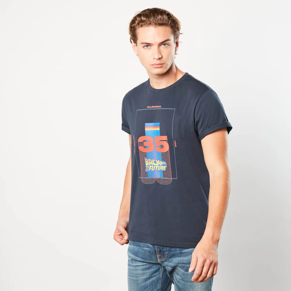 Zurück in die Zukunft Thirty Five Unisex T-Shirt - Navy Blau - S Bild 1