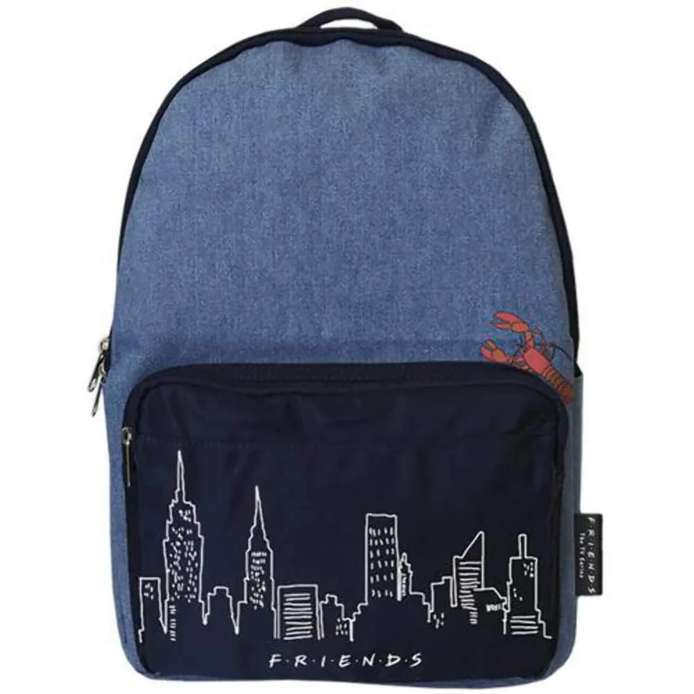 Friends Rucksack aus Denim mit Hummer Bild 1