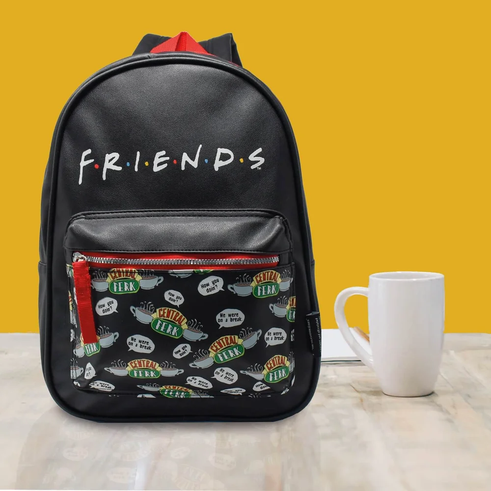 Friends PU-Leder-Rucksack Bild 1