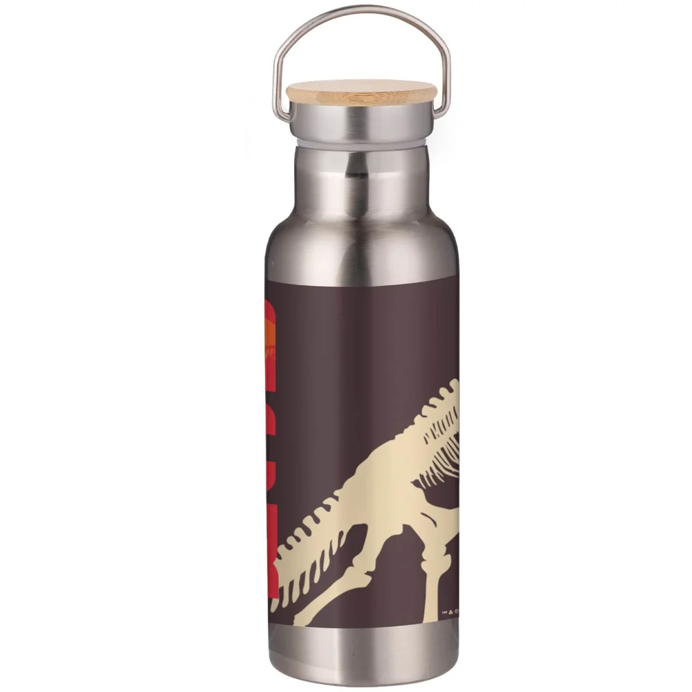 Jurassic Park Skeleton Portable Insulated Water Bottle - Steel Bild 1