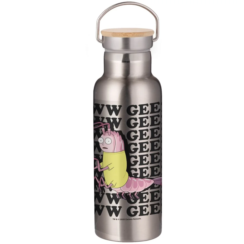 Rick & Morty Aww Geez Portable Insulated Water Bottle - Steel Bild 1