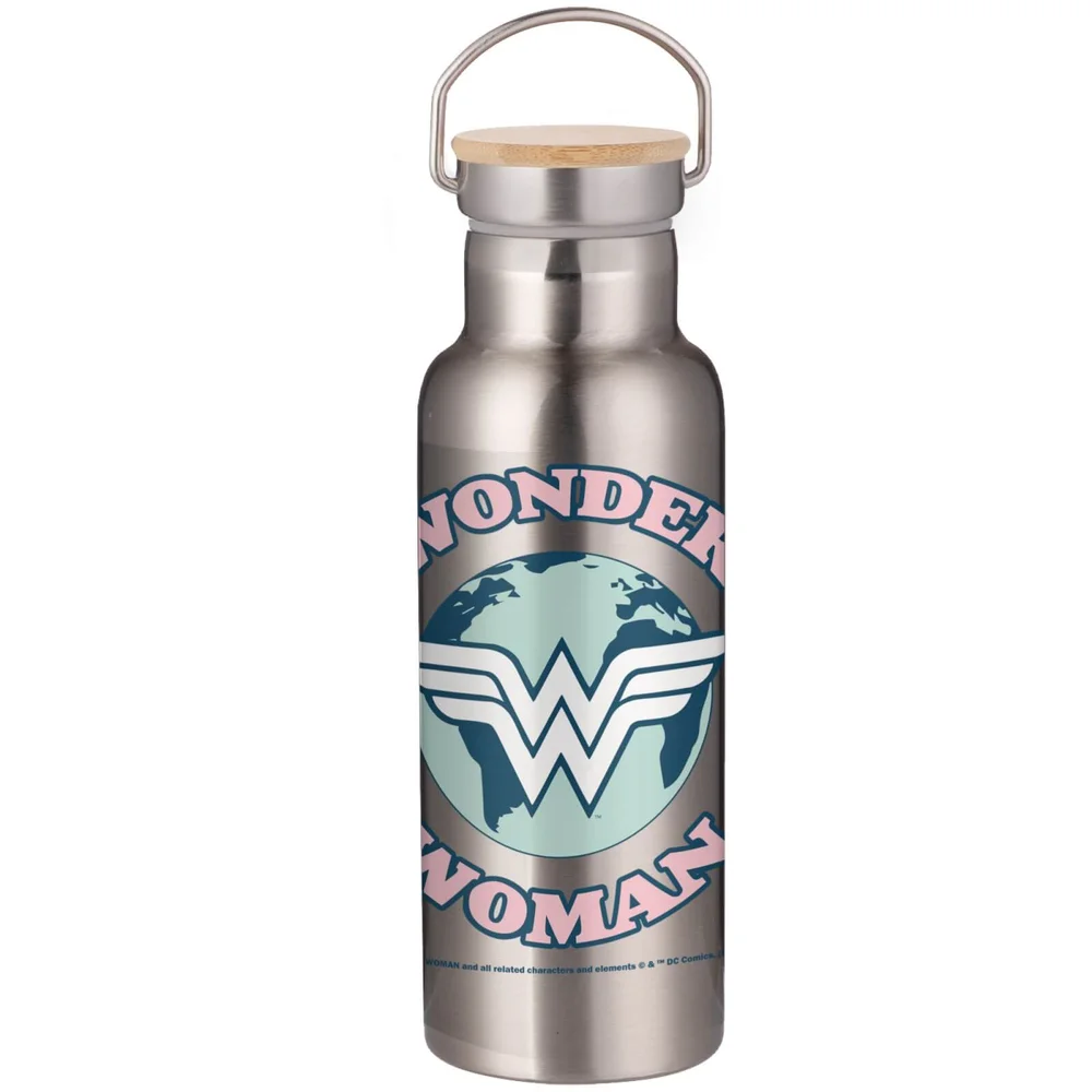 Wonder Woman Logo Portable Insulated Water Bottle - Steel Bild 1