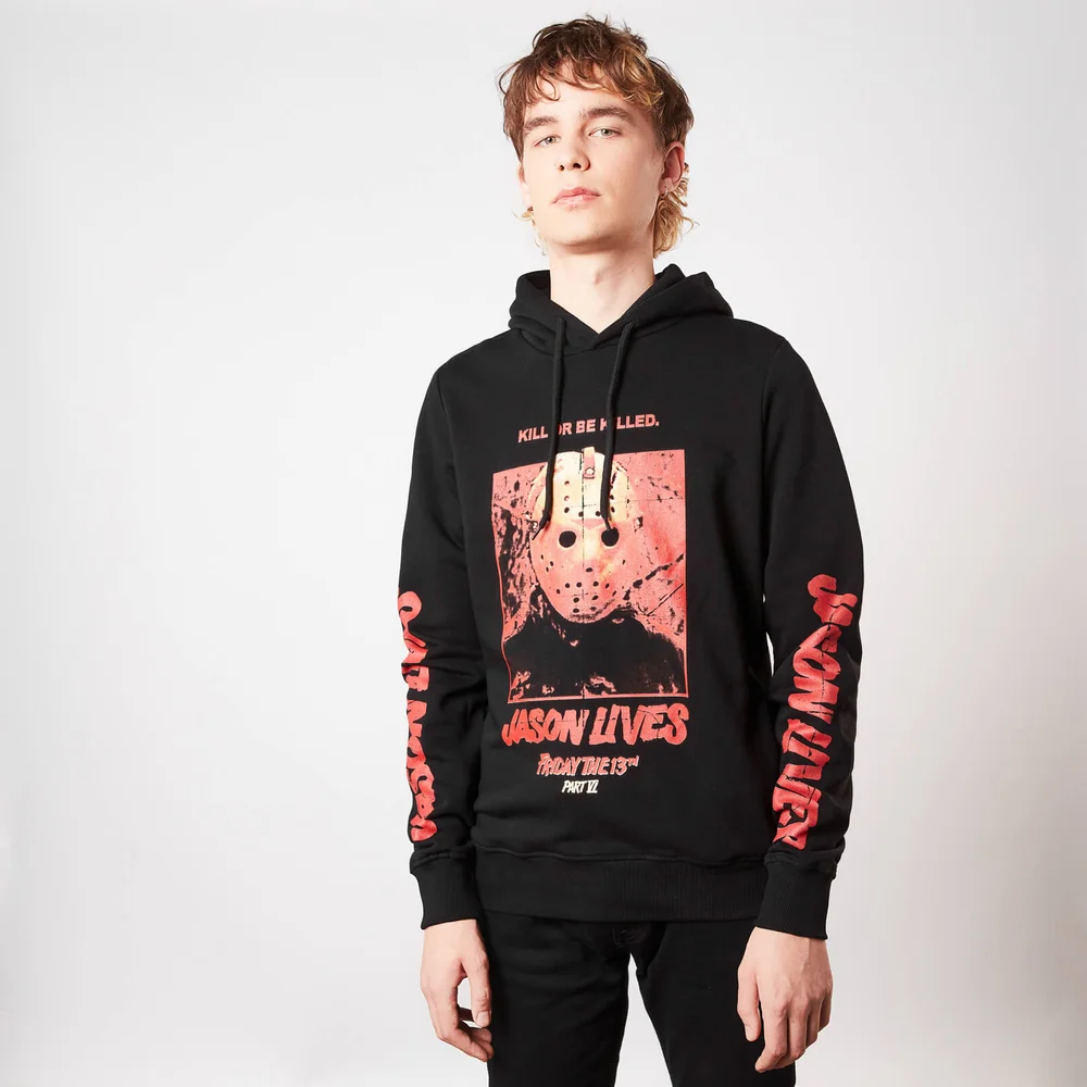 Friday 13th Jason Lives Unisex Hoodie - Schwarz - S - Schwarz Bild 1