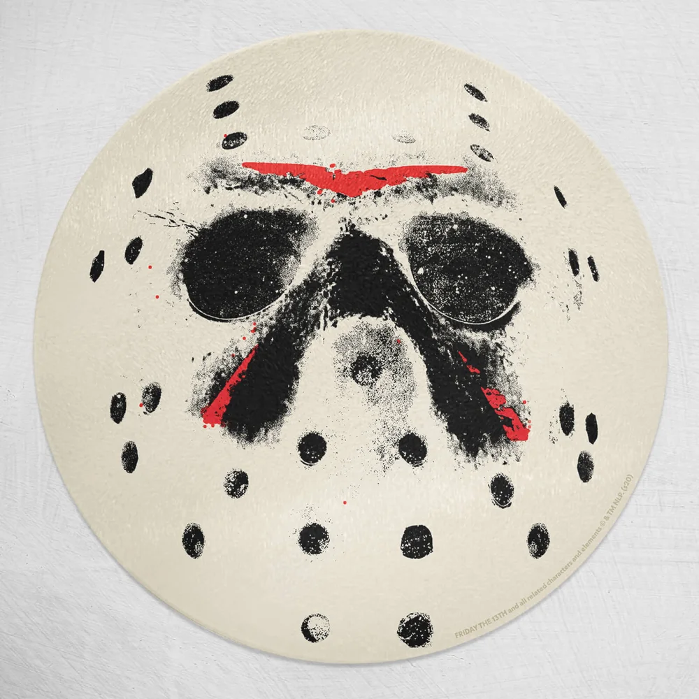 Friday 13th Jason Voorhees Round Schneidebrett Bild 1