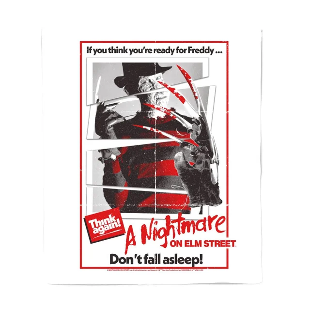 A Nightmare On Elm Street Freddy Krueger Fleecedecke