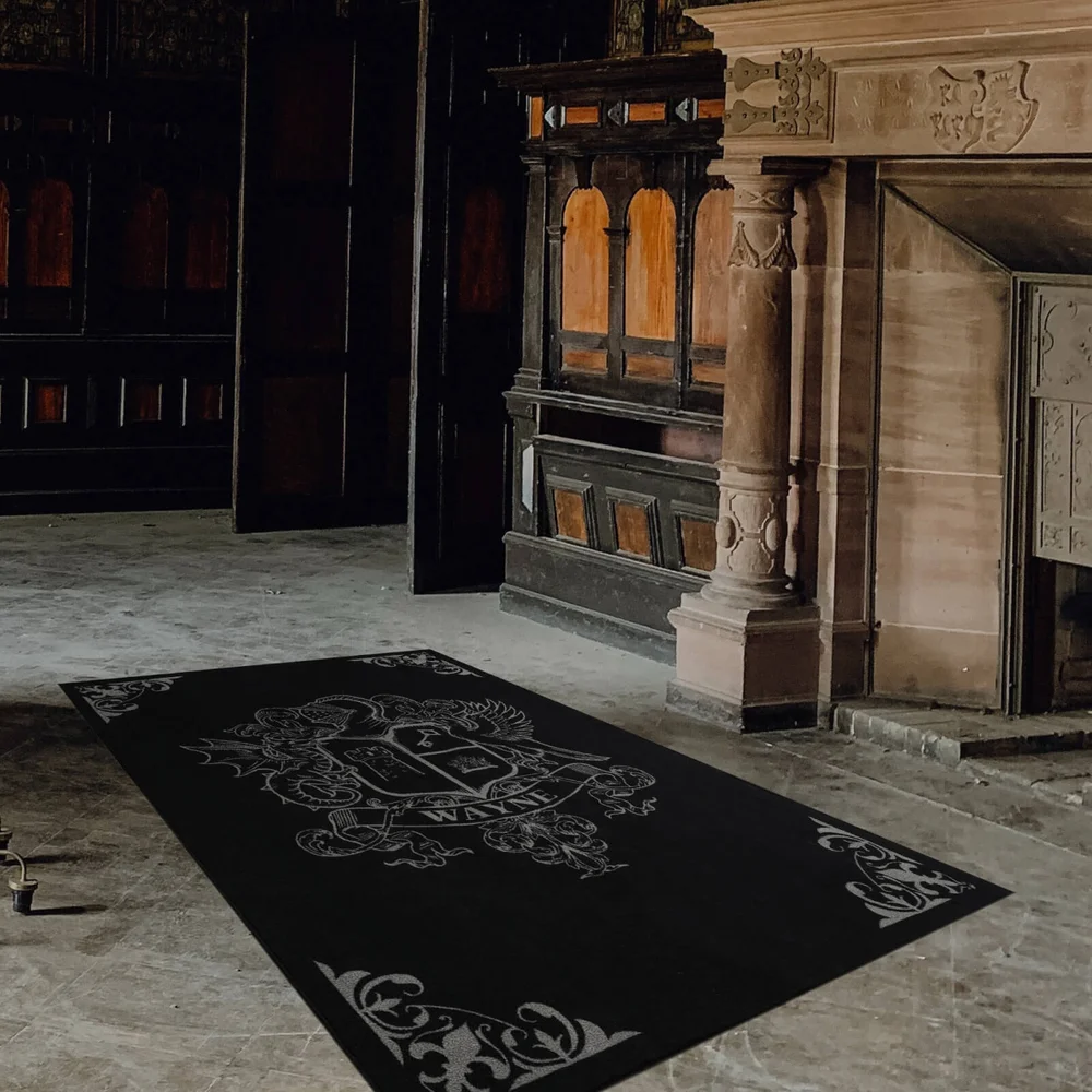 Exclusive DC Batman Wayne Manor Large Printed Area Rug 6 X 4FT Bild 1