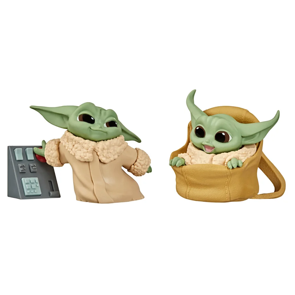 Hasbro Star Wars The Bounty Collection The Child Speeder Ride and Touching Buttons 2 Pack Figures Bild 1