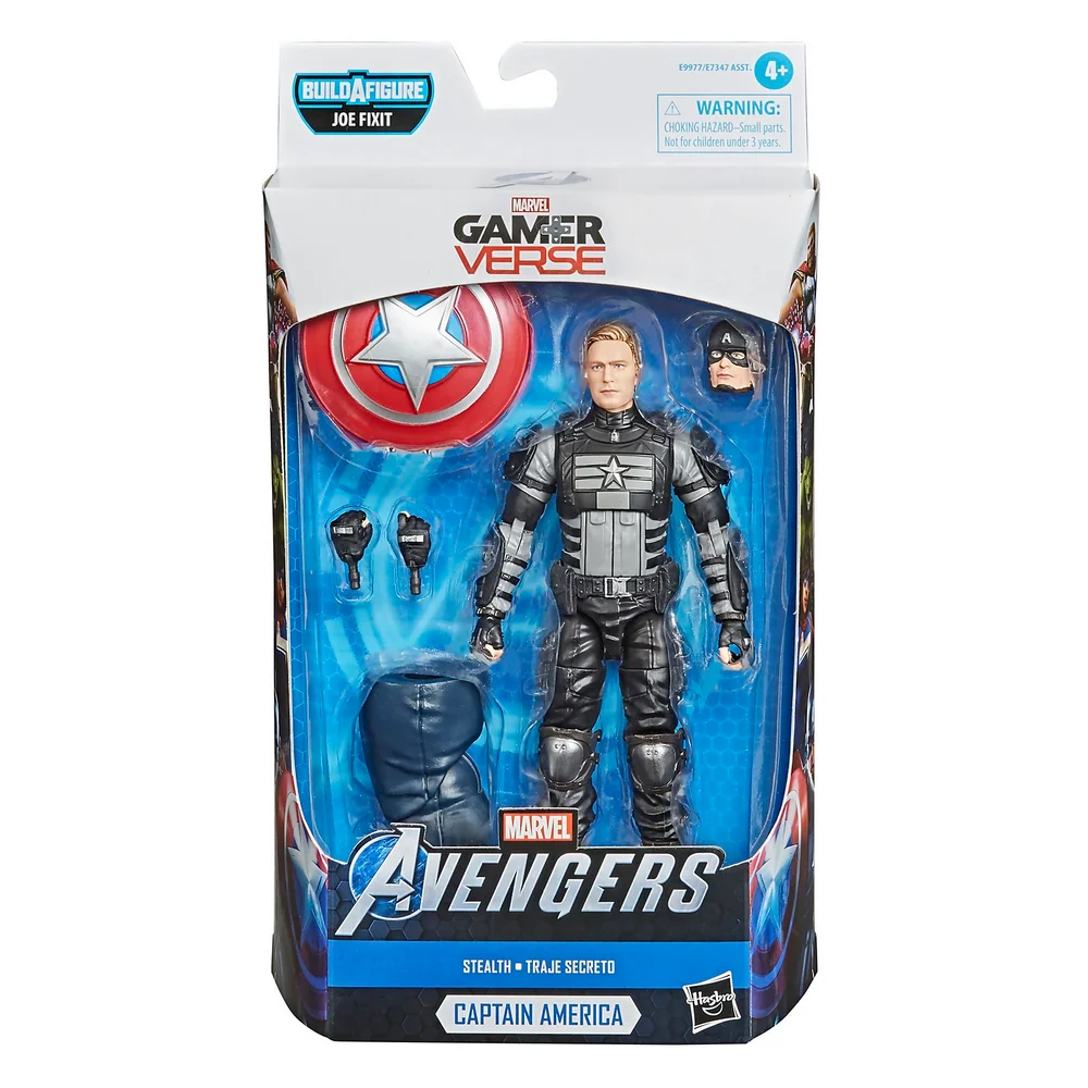Hasbro Marvel Legends Series Gamerverse Stealth Captain America Actionfigur Bild 1