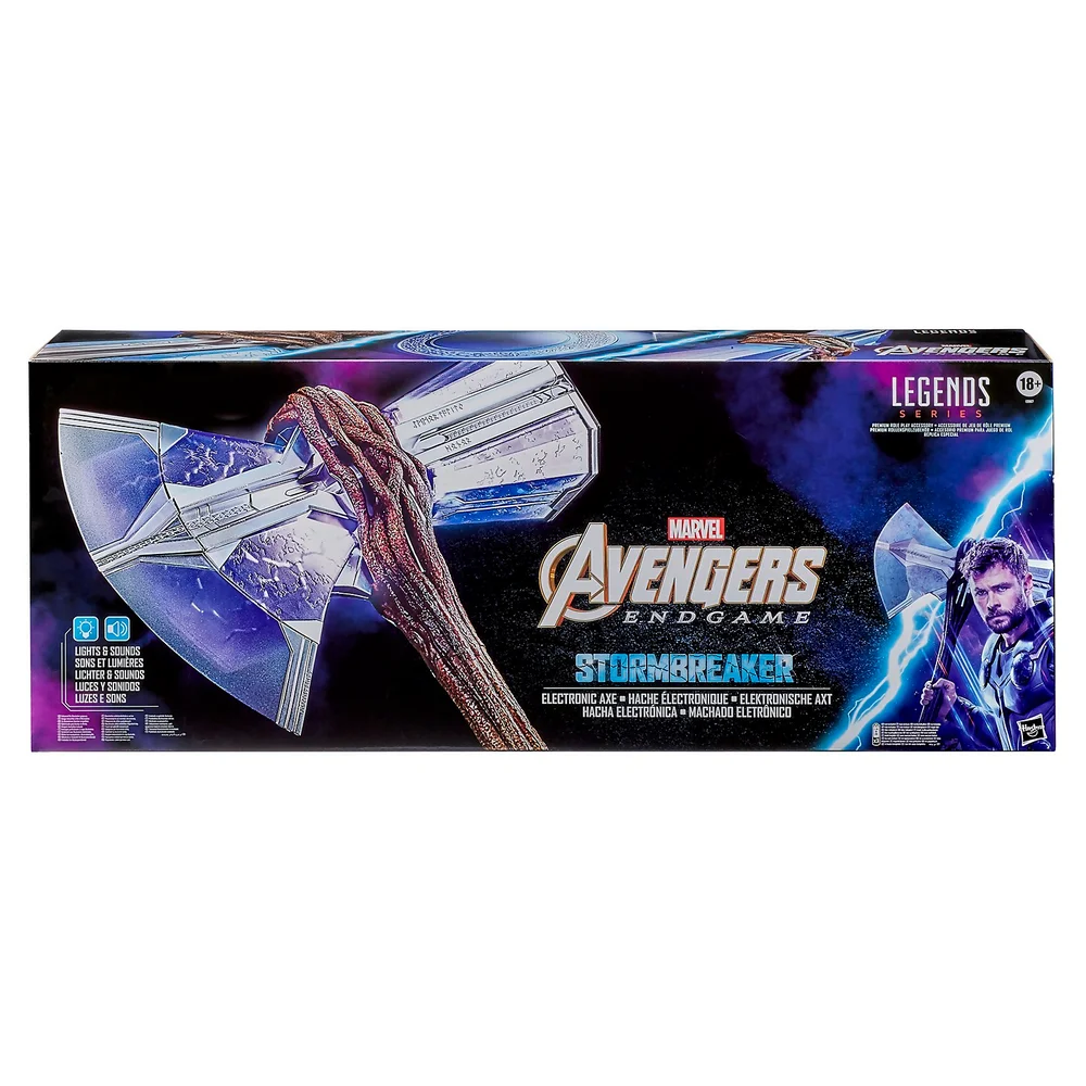 Hasbro Marvel Avengers: Endgame Thor Stormbreaker elektronische Axt Thor Premium Rollenspiel Bild 1