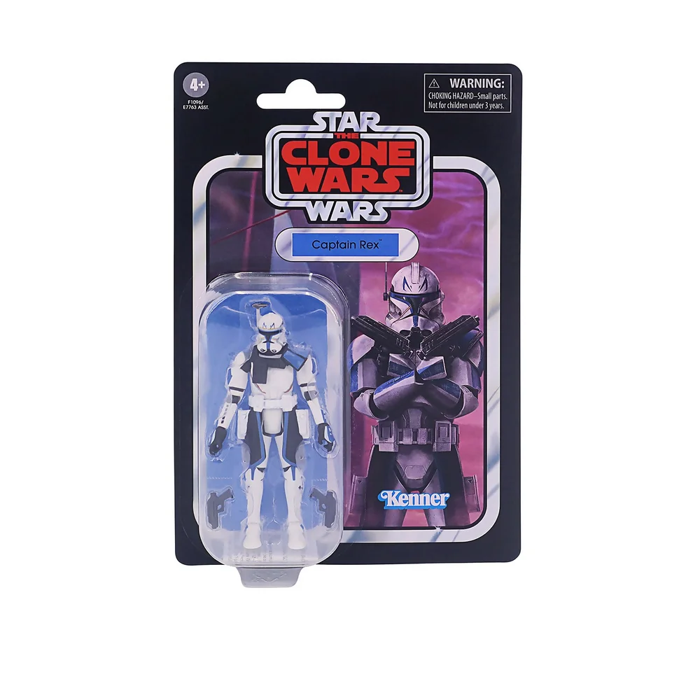 Hasbro Star Wars The Vintage Collection Captain Rex Star Wars: The Clone Wars Figur, 9,5 cm Bild 1