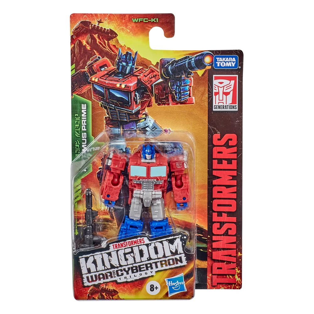 Hasbro Transformers Generations War for Cybertron: Kingdom Core Class WFC-K1 Optimus Prime Actionfigur Bild 1