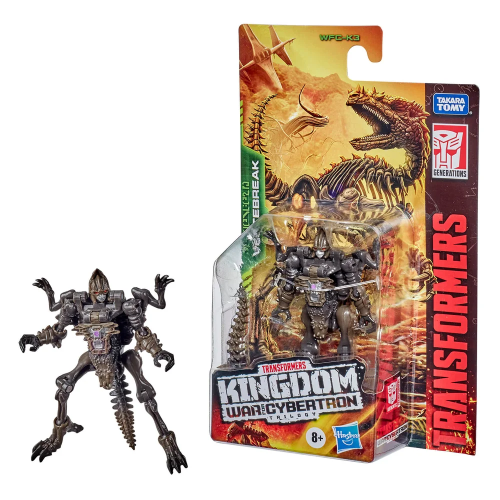 Hasbro Transformers Generations War for Cybertron: Kingdom Core Class WFC-K3 Vertebreak Actionfigur Bild 1