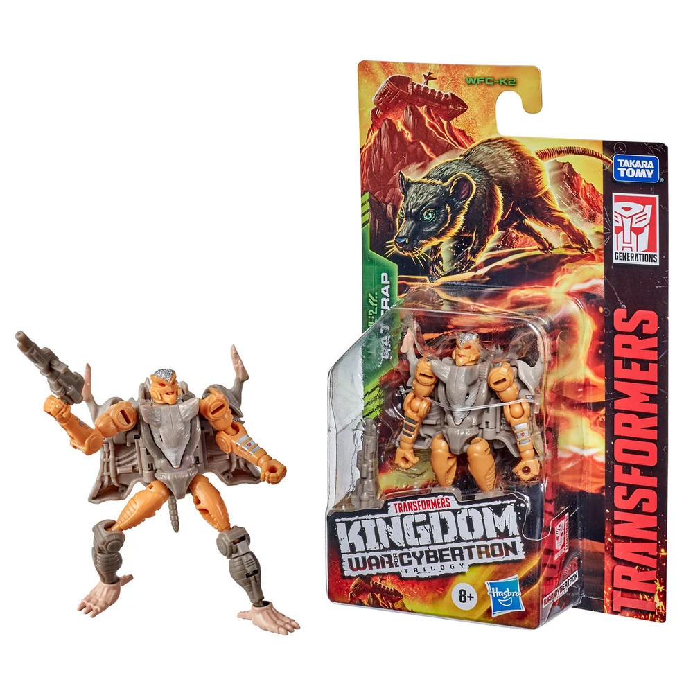 Hasbro Transformers Generations War for Cybertron: Kingdom Core Class WFC-K2 Rattrap Actionfigur Bild 1