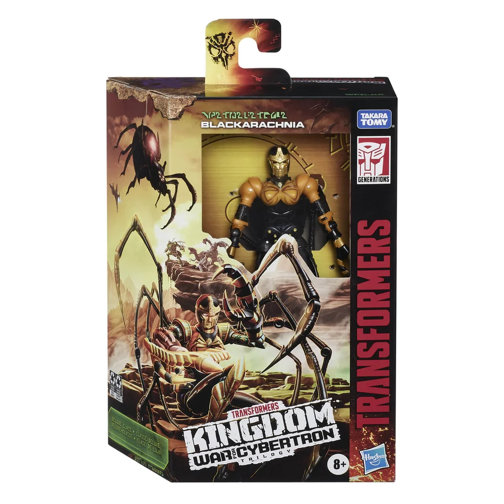 Hasbro Transformers Generations War for Cybertron: Kingdom Deluxe WFC-K5 Blackarachnia Actionfigur Bild 1
