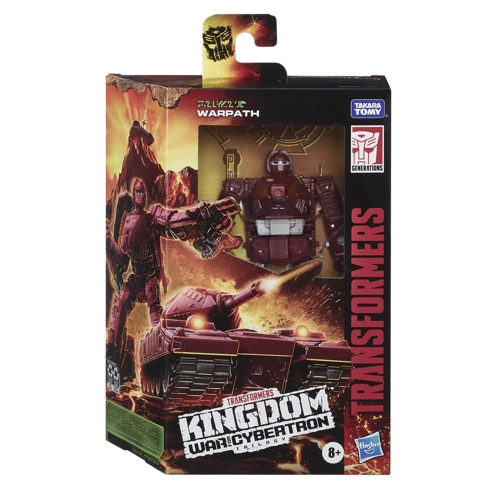 Hasbro Transformers Generations War for Cybertron: Kingdom Deluxe WFC-K6 Warpath Action Figur Bild 1