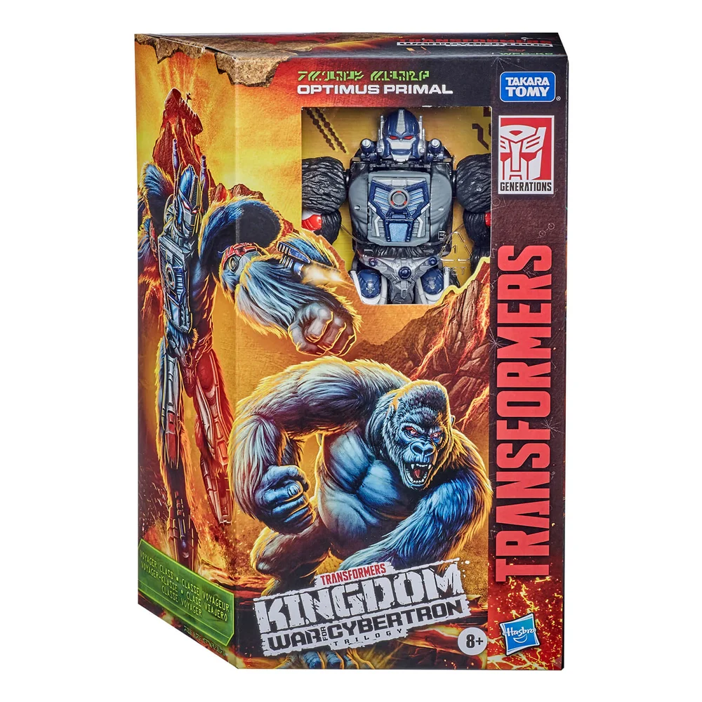 Hasbro Transformers Generations War for Cybertron: Kingdom Voyager WFC-K8 Optimus Primal Actionfigur Bild 1