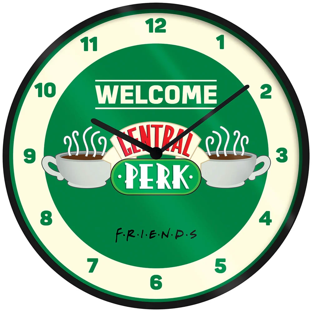 Friends Central Perk Clock 10 Inch Bild 1