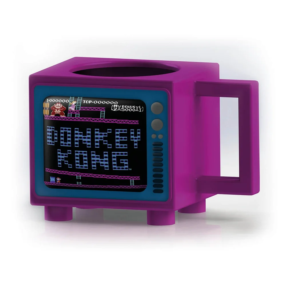 Nintendo Donkey Kong Retro TV Zaubertasse Bild 1