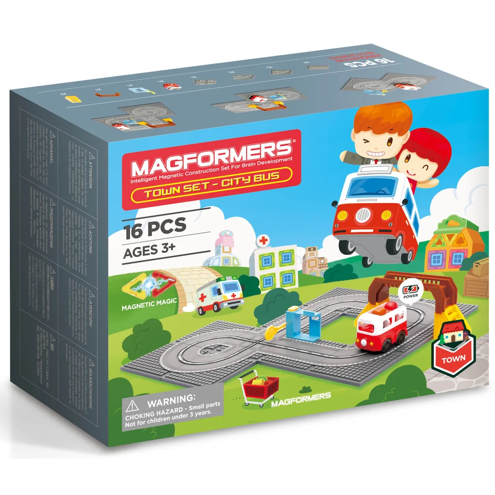 Magformers Town Set - Stadtbus Bild 1