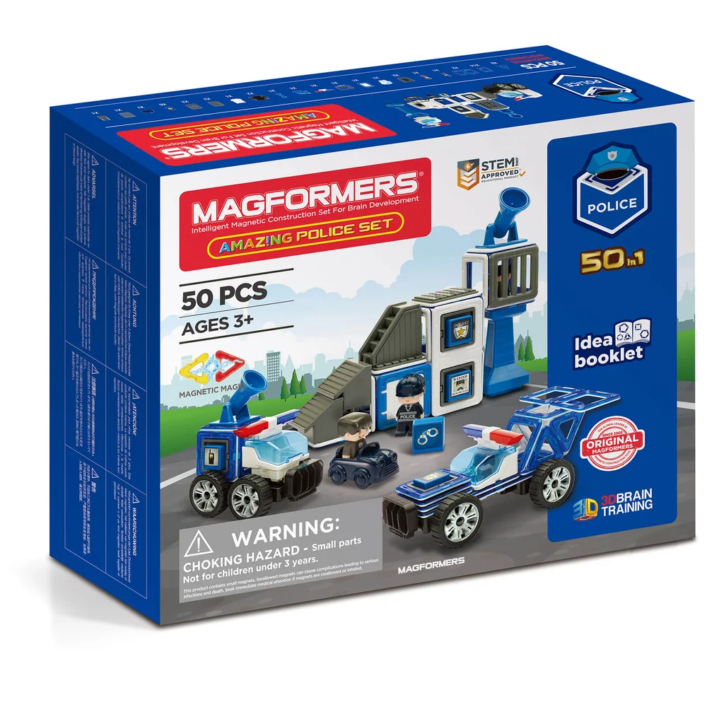Magformers Amazing Police 50 Pieces Bild 1