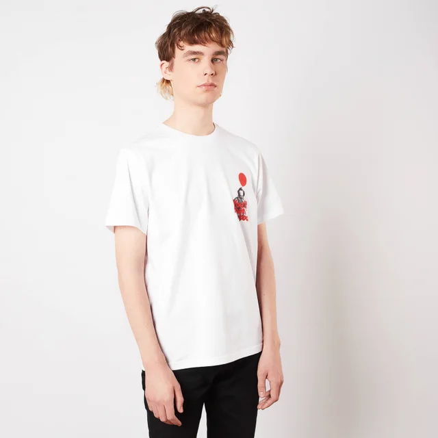 IT Chapter 1 (2017) You'll Float Too Unisex Heavyweight T-Shirt - Weiß