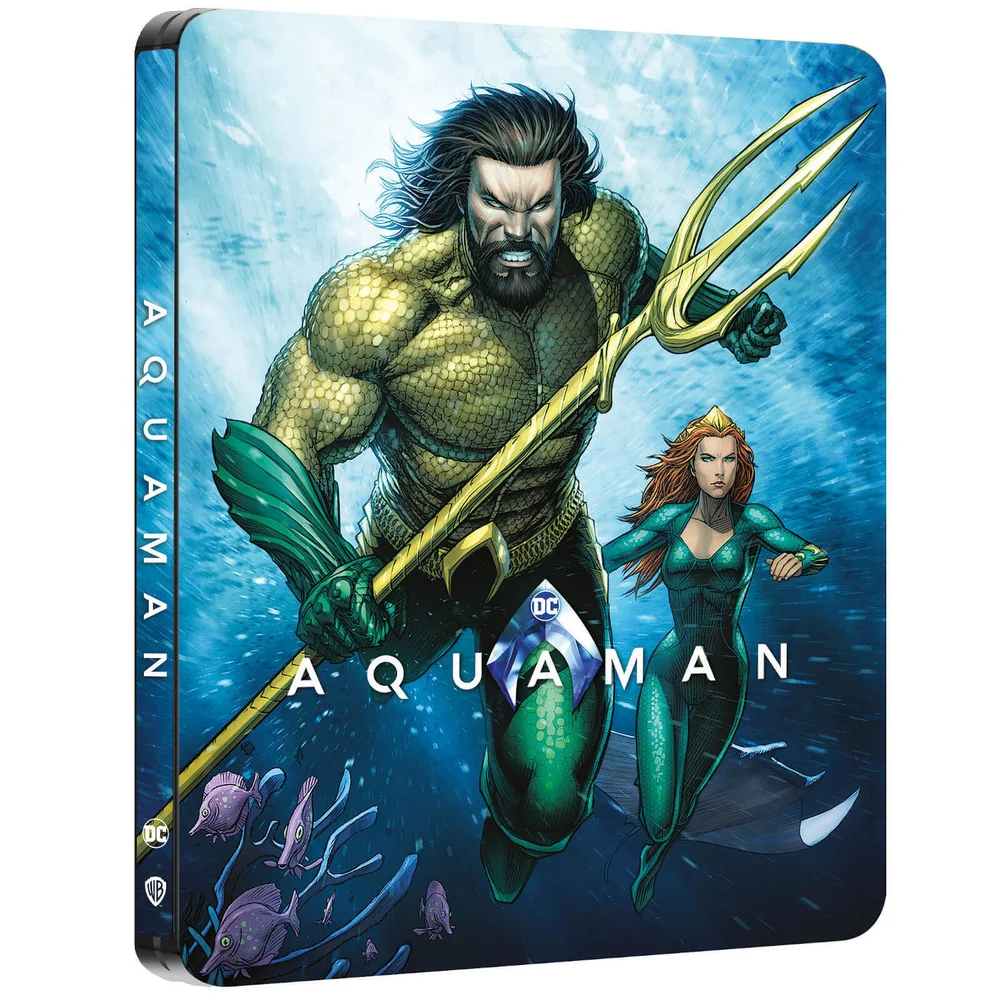 Aquaman - Zavvi Exclusive 4K Ultra HD Steelbook (inkl. 2D Blu-ray) Bild 1