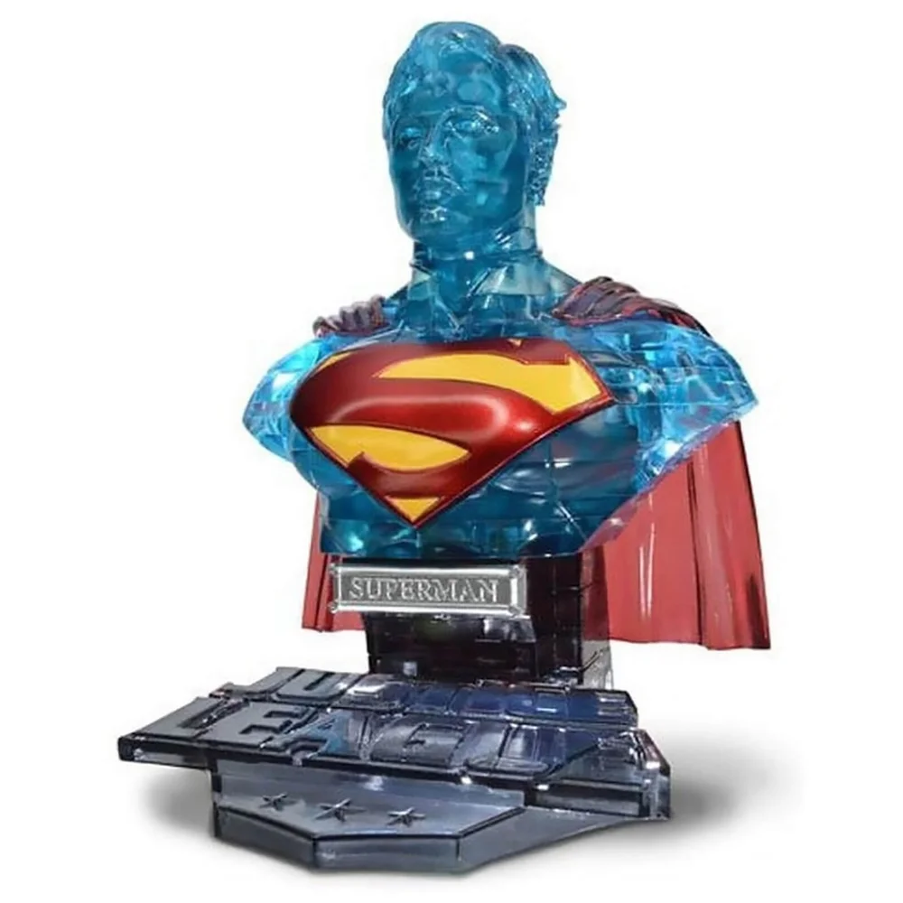DC Comics Superman Clear 72 Piece 3D Jigsaw Puzzle Bild 1