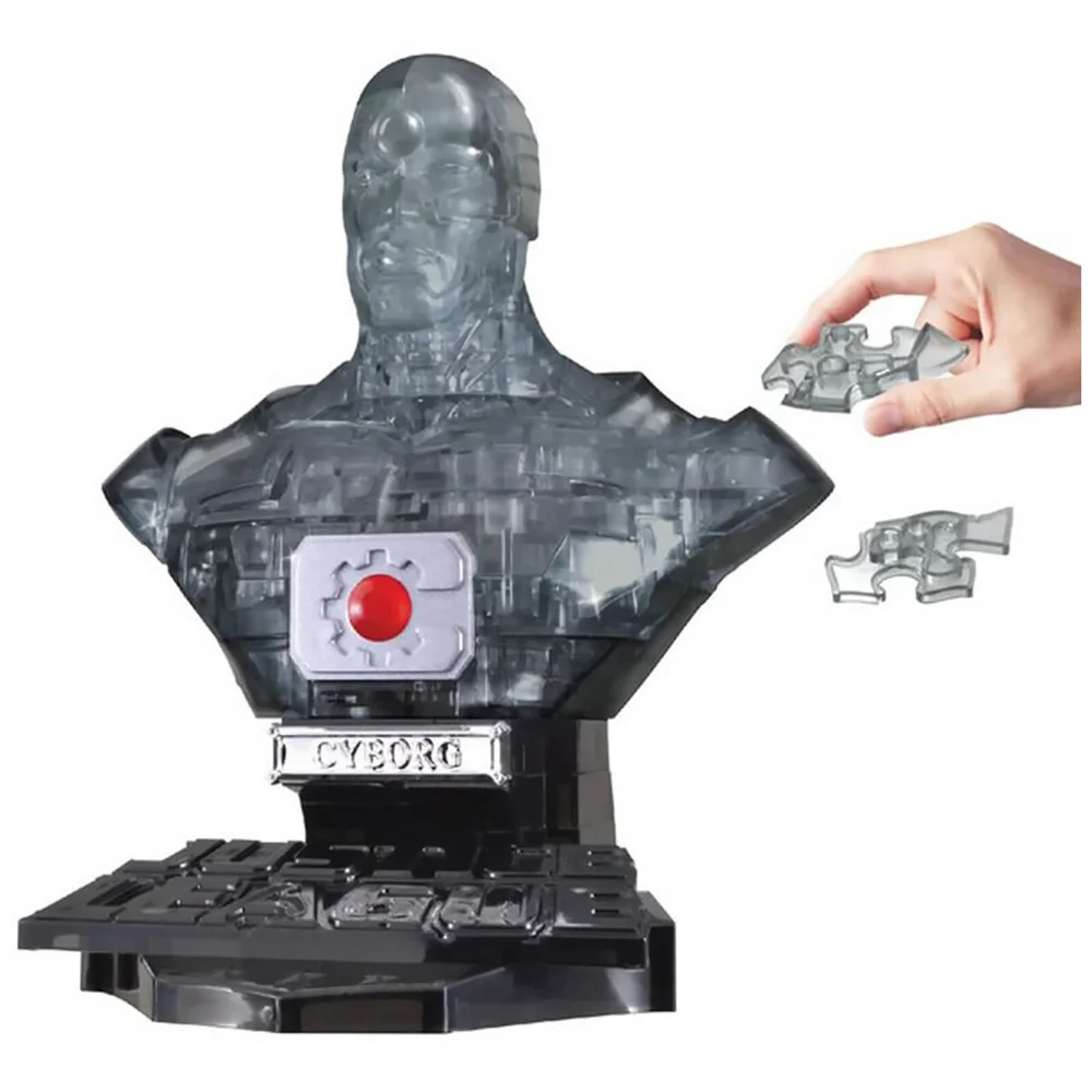 DC Comics Cyborg Clear 72 Piece 3D Jigsaw Puzzle Bild 1