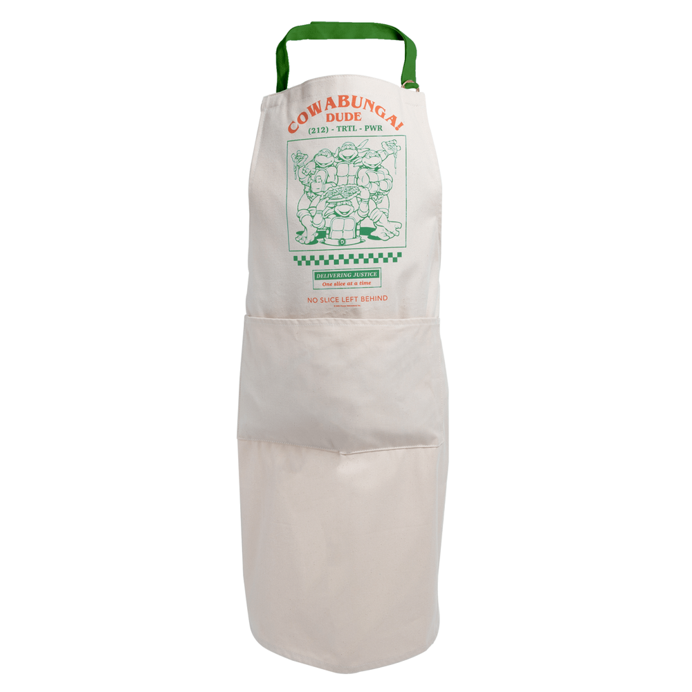 Teenage Mutant Ninja Turtles Cowabunga! Dude Apron - Green Straps Bild 1