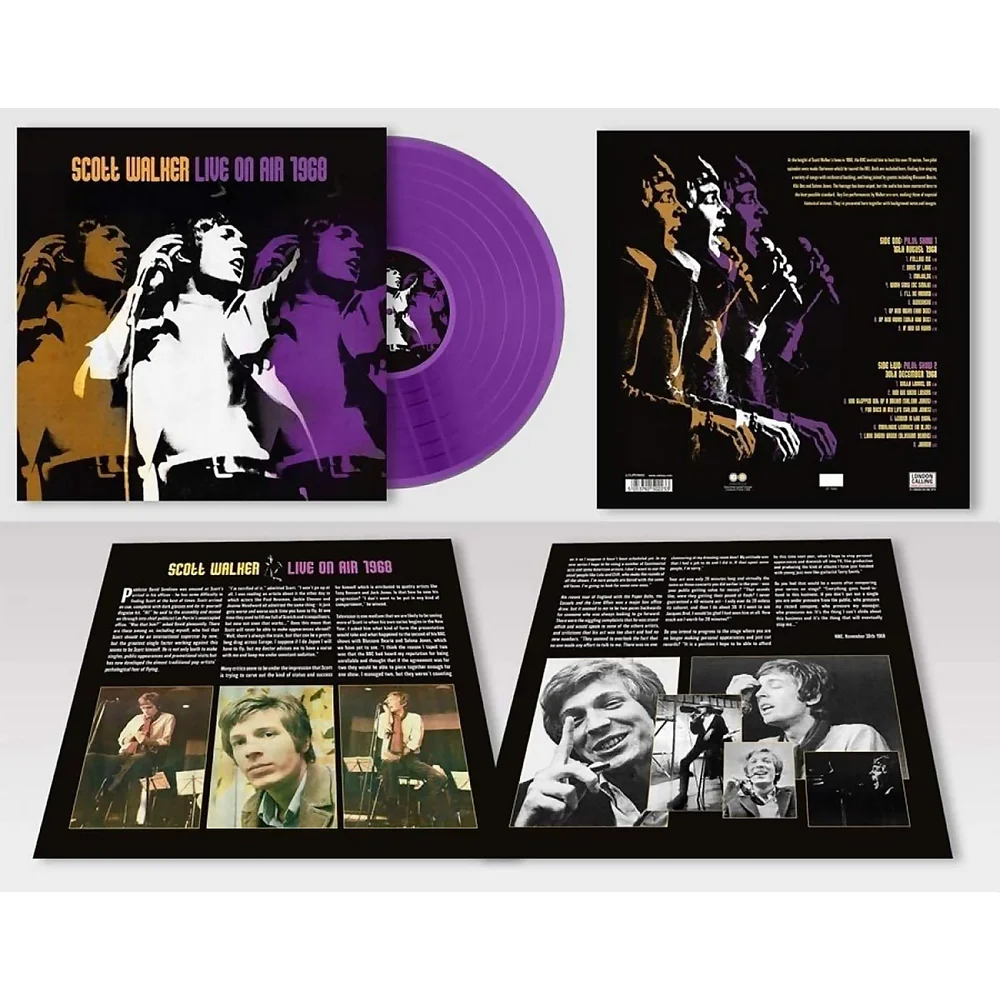 Scott Walker - Live On Air 1968 LP Bild 1