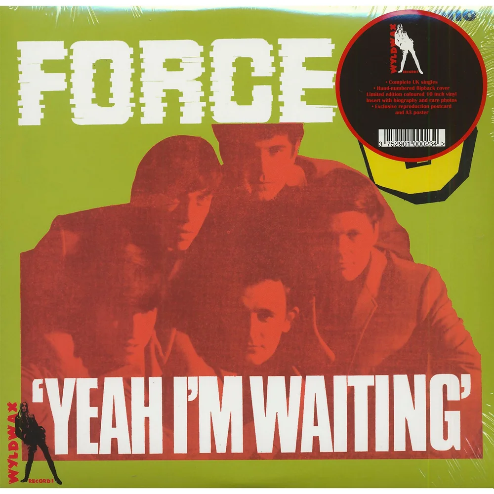 Force Five - Yeah I'm Waiting (Gelbes Vinyl) 10" Bild 1