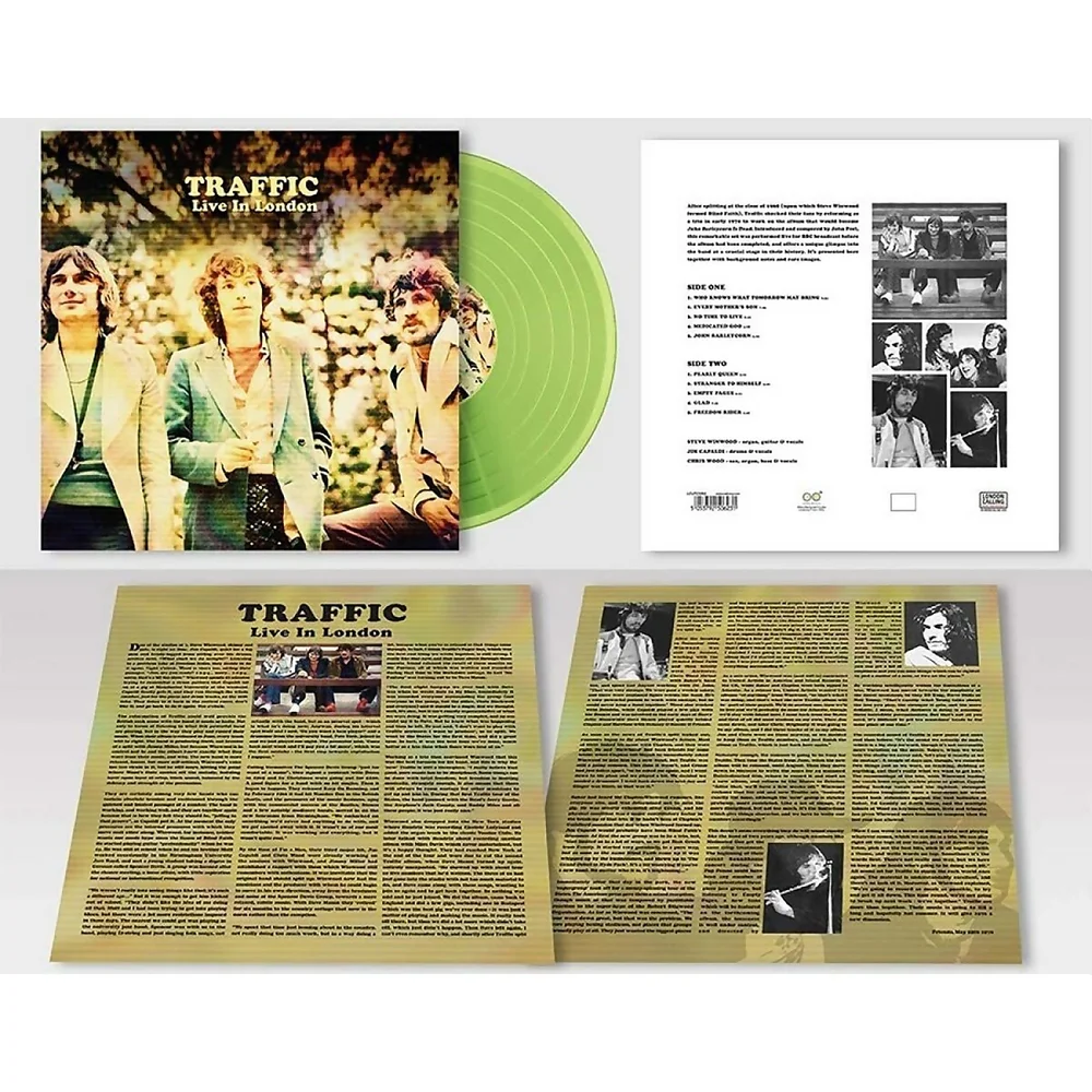Traffic - Live In London LP Bild 1