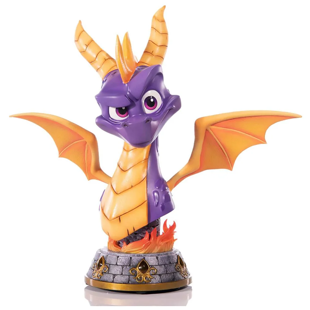 First 4 Figures Spyro the Dragon Grand-Scale Bust 15 Inch Bild 1