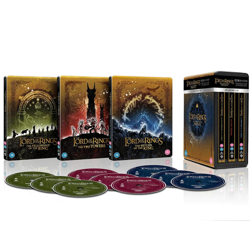Der Herr der Ringe Trilogie - Limitierte Ausgabe 4K Ultra HD Steelbook-Kollection Bild 1