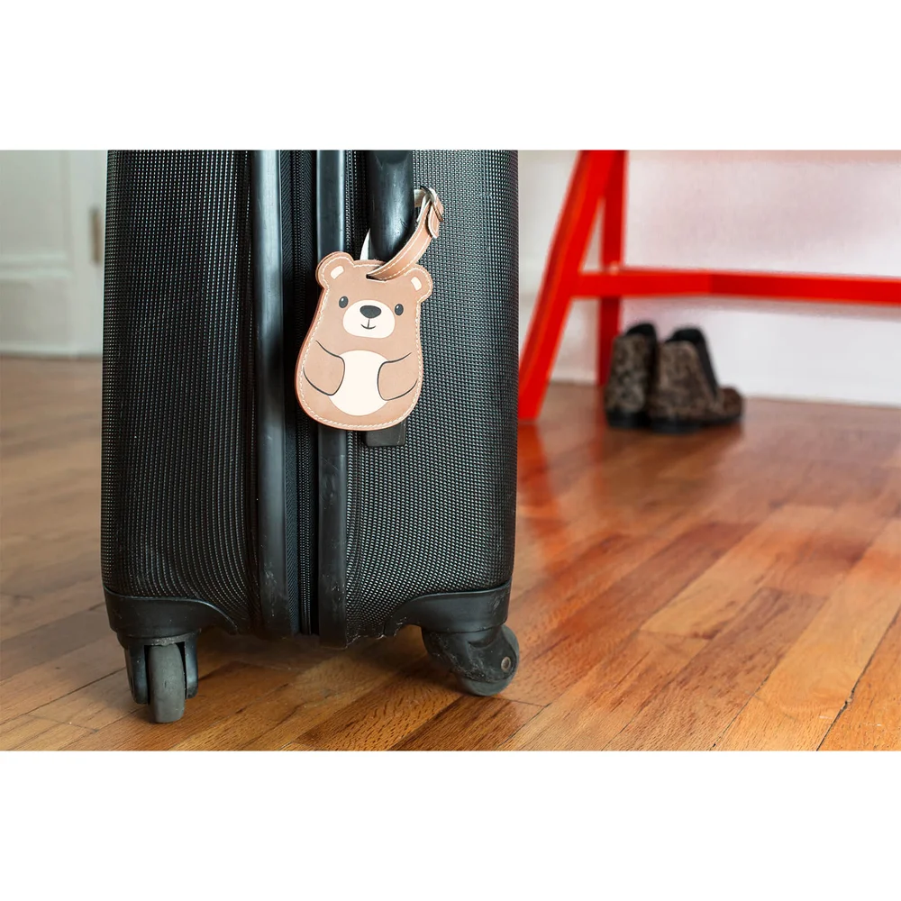 Bear Luggage Tag Bild 1