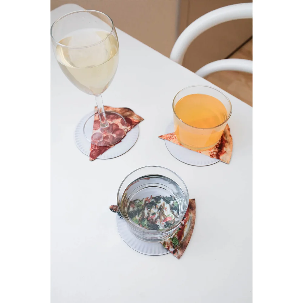 Pizza Coaster Set Bild 1