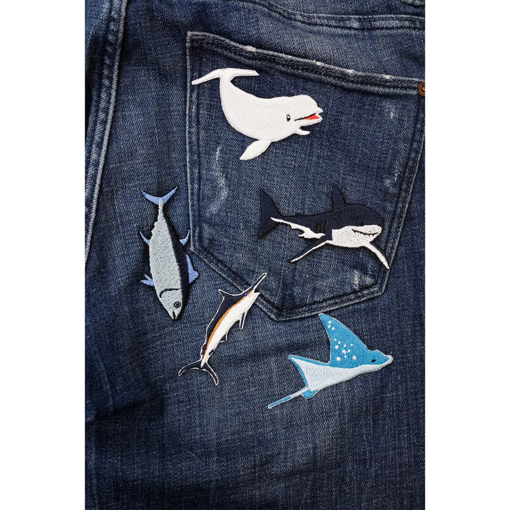 Iron On Patch Sea Creature Set Bild 1