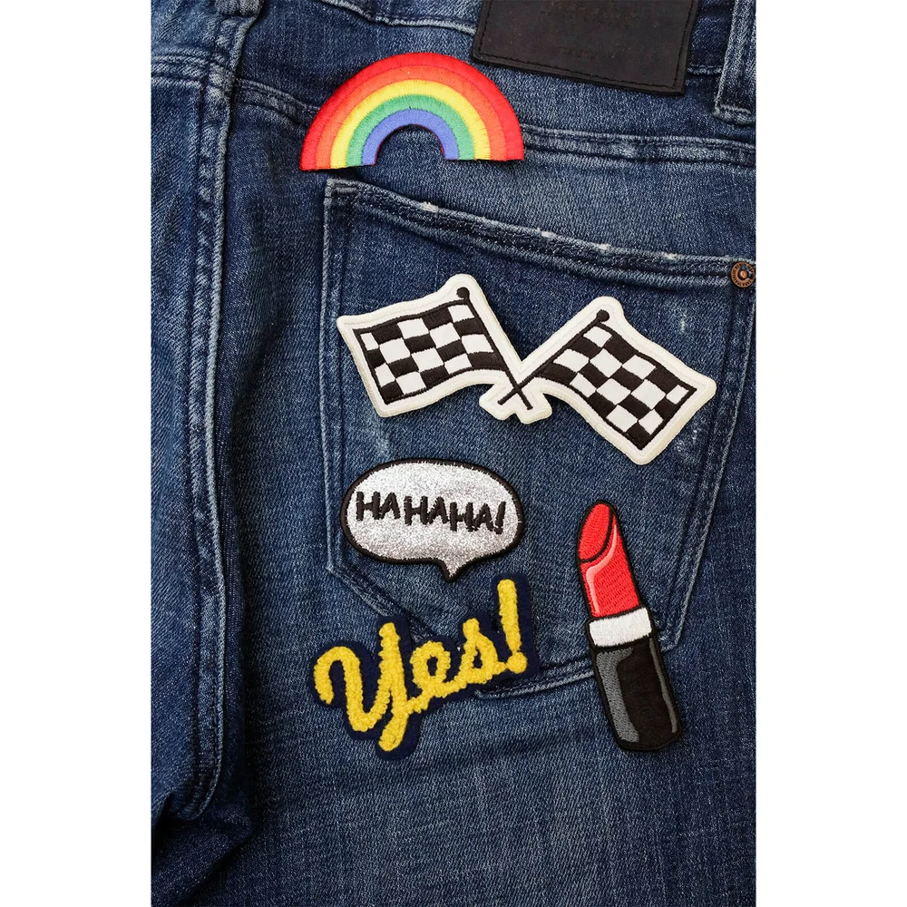 Iron On Patch Girl Power Set Bild 1