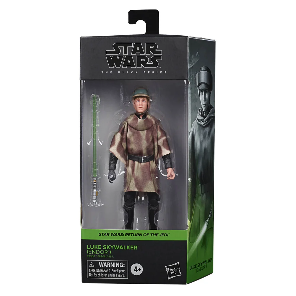 Hasbro Star Wars The Black Series Luke Skywalker (Endor) Actionfigur Bild 1
