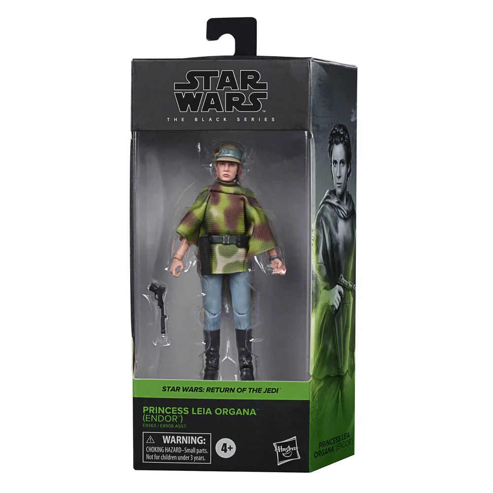 Hasbro Star Wars The Black Series Princess Leia Organa (Endor) Actionfigur Bild 1