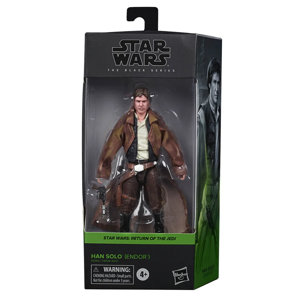 Hasbro Star Wars The Black Series Han Solo (Endor) Actionfigur Bild 1