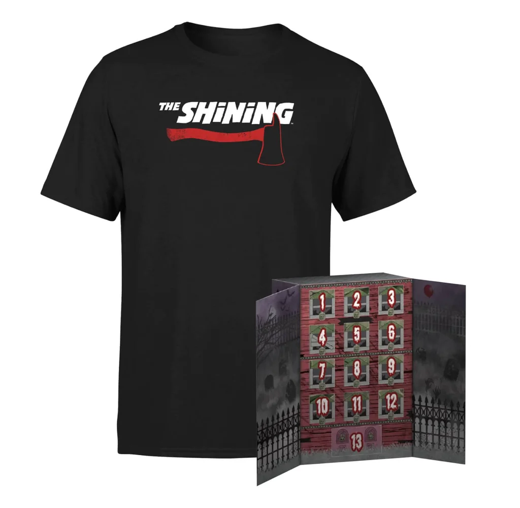 13 Day Spooky Countdown Pop! Calendar and Shining T-shirt - Herren - S - Schwarz Bild 1