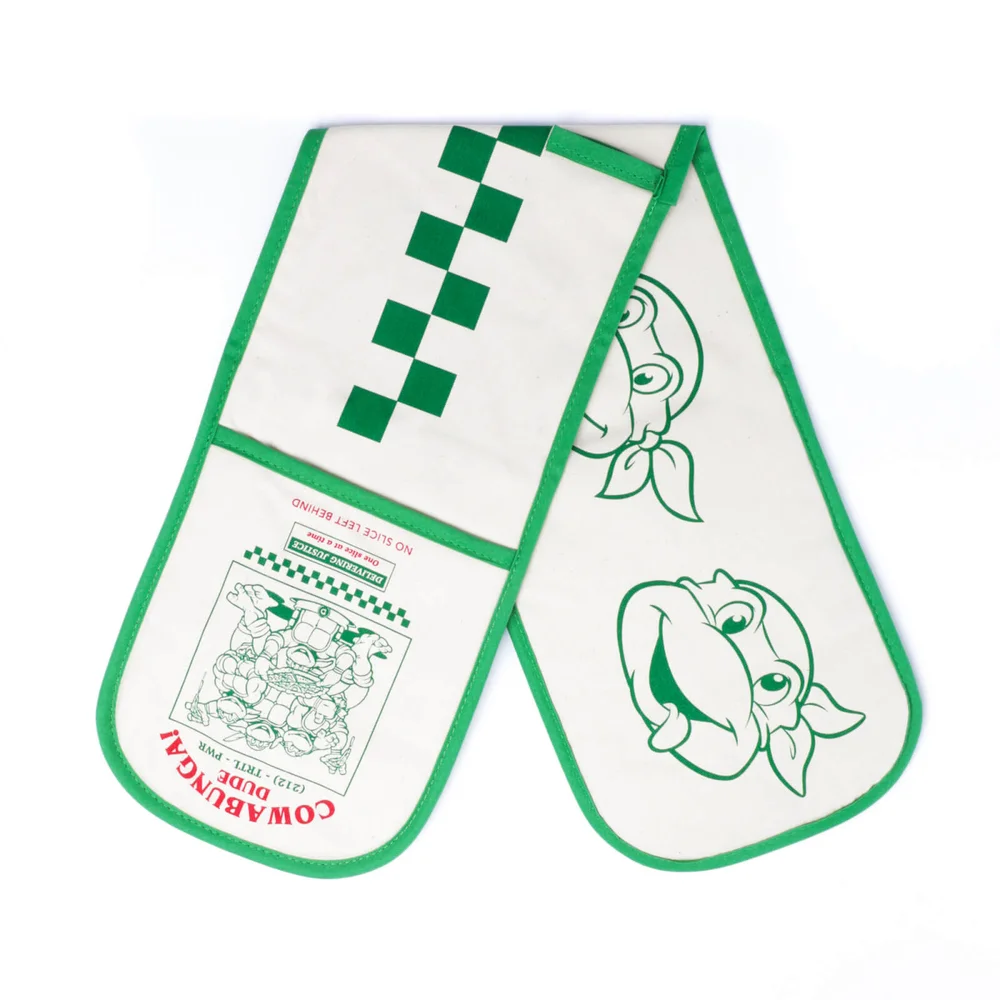 Teenage Mutant Ninja Turtles Cowabunga! Dude Double Oven Glove Bild 1