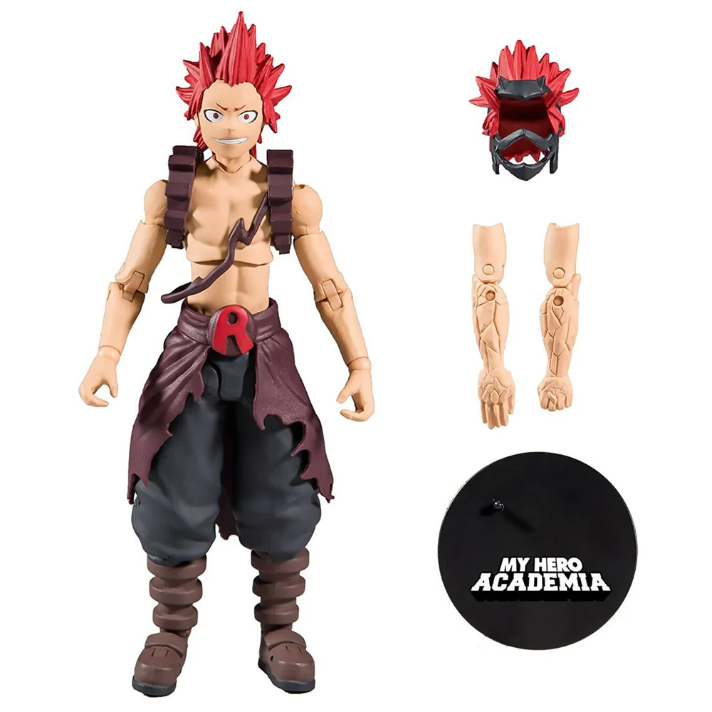 Bandai My Hero Academia 7" Wave 2 - Eijiro Kirishima Action Figure Bild 1
