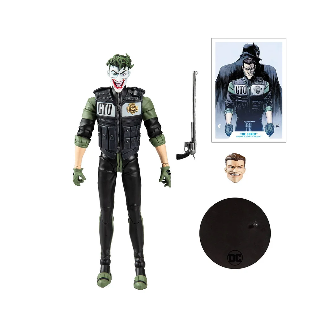 McFarlane DC Multiverse 18 cm Actionfigur - White Knight - Joker Bild 1