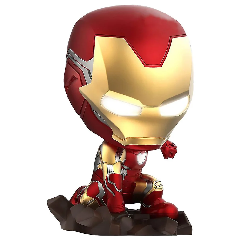 Hot Toys Cosbaby Marvel Avengers: Endgame - Iron Man Mark 85 (Landing Version) Figure Bild 1