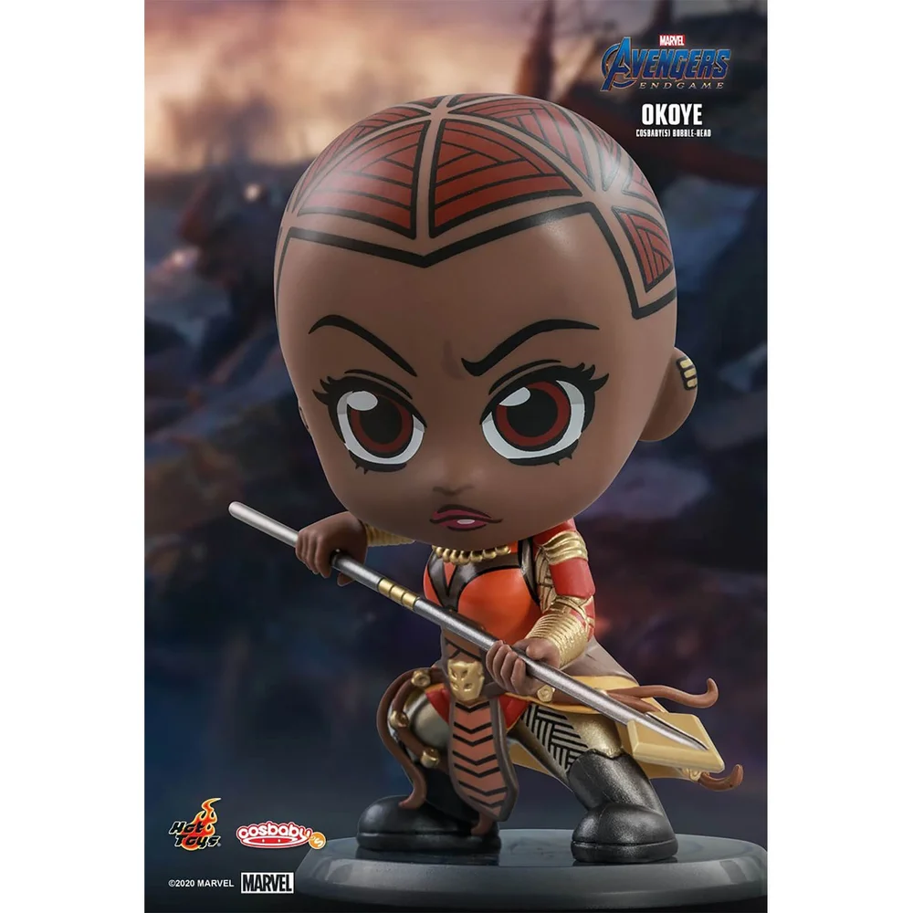 Hot Toys Cosbaby Marvel Avengers: Endgame - Okoye Figur Bild 1